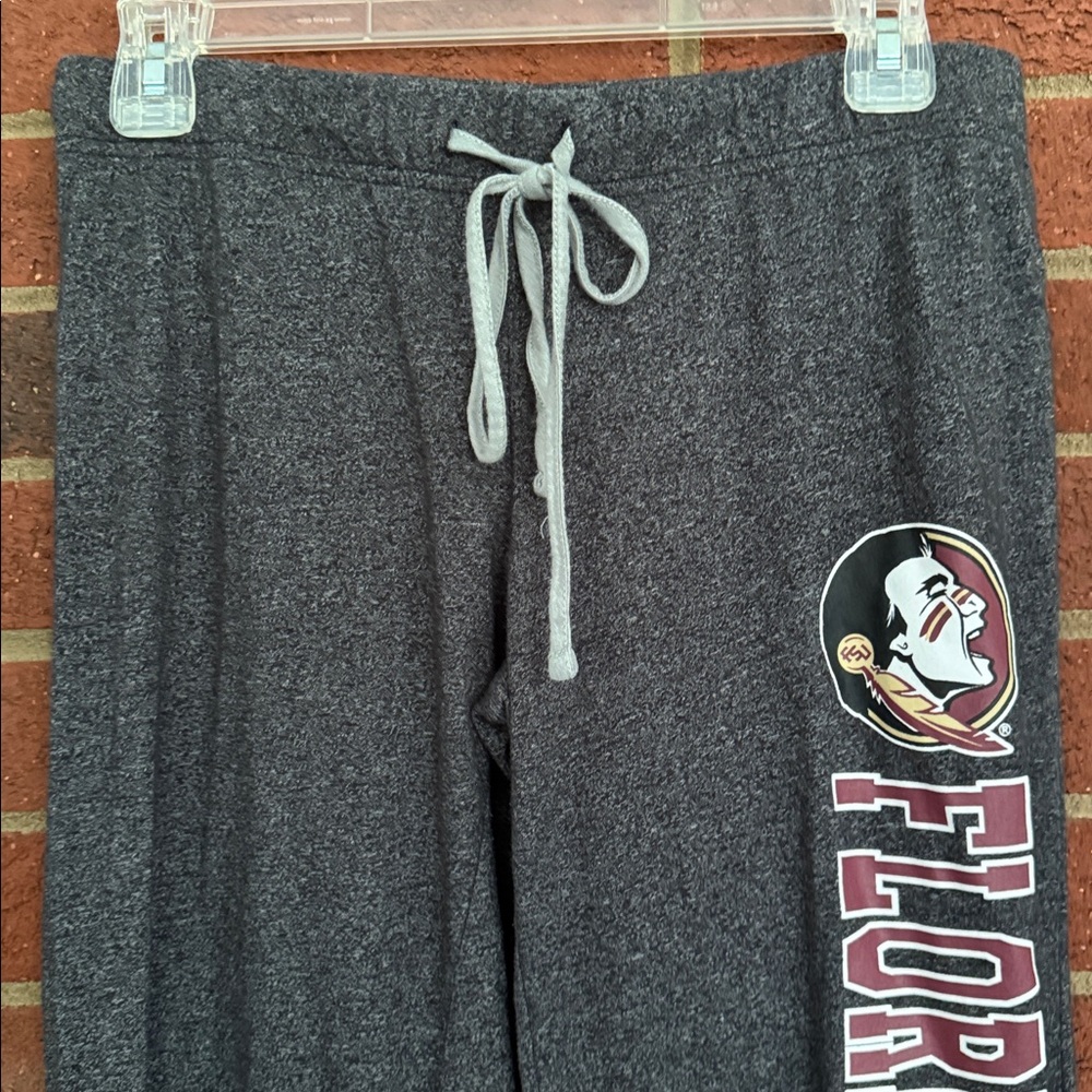 Concepts Sports Florida State Dark Gray Unisex Drawstring Lounge Pants - Picture 3 of 5